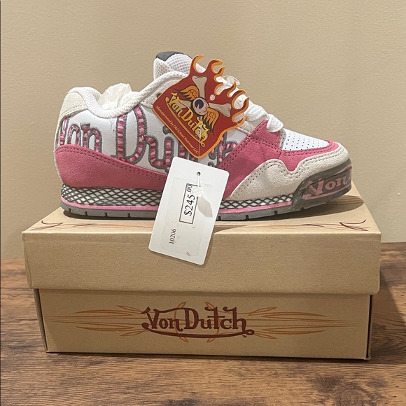 Von Dutch Other - ✨ Vintage Von Dutch Kids Sneakers – Size 1 (Brand New!) ✨